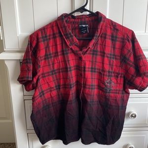 Kingdom Hearts Axel flannel